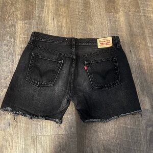 Levi's Women's Dark Denim Jean Shorts